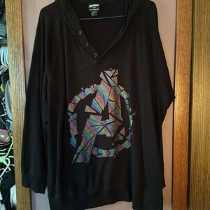Torrid Marvel Avengers Women’s Hoodie Size 3